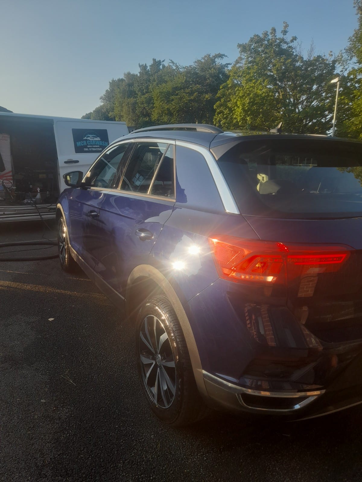 Audi SUV after valet