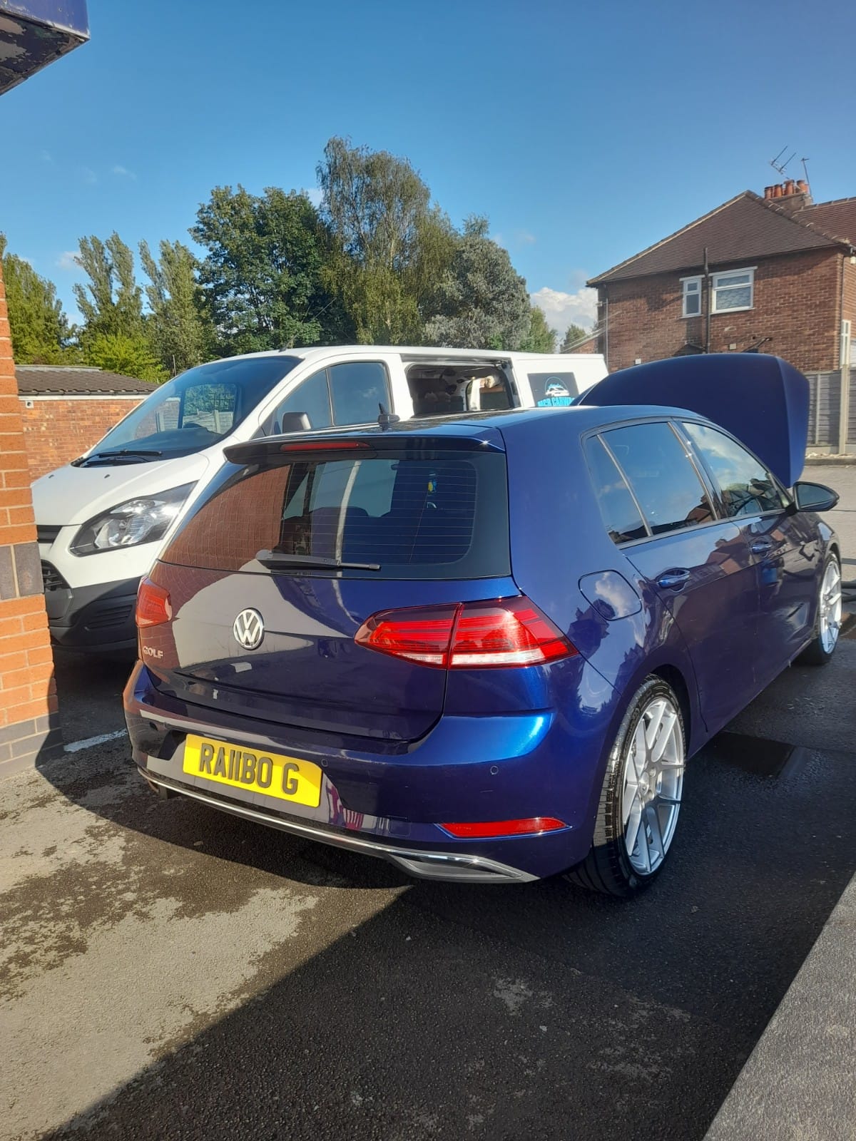 VW Golf after valet